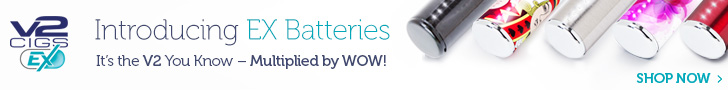 V2 Cigs - Introducing EX Batteries!
